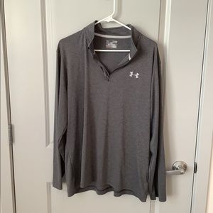 Under Armour Men’s Gray Quarter-zip size XL